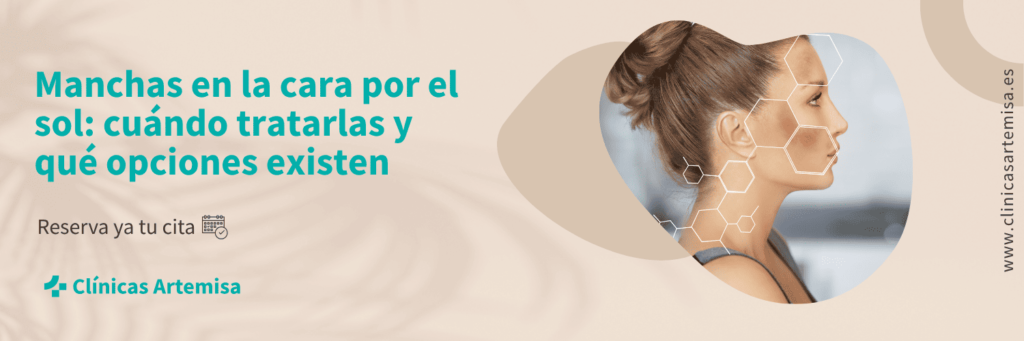 pedir cita tratamiento manchas en la cara